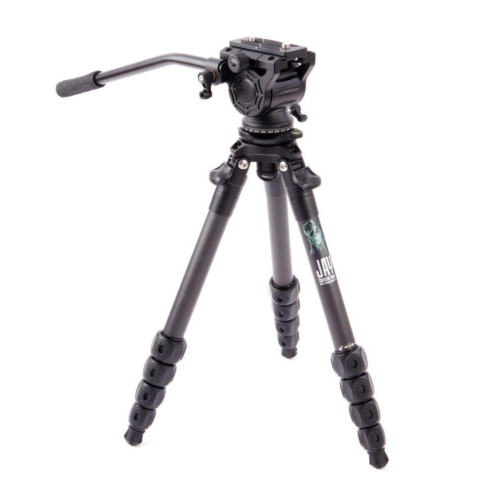 3 Legged Thing Jay Carbon Fiber Tripod with AirHed Cine-A