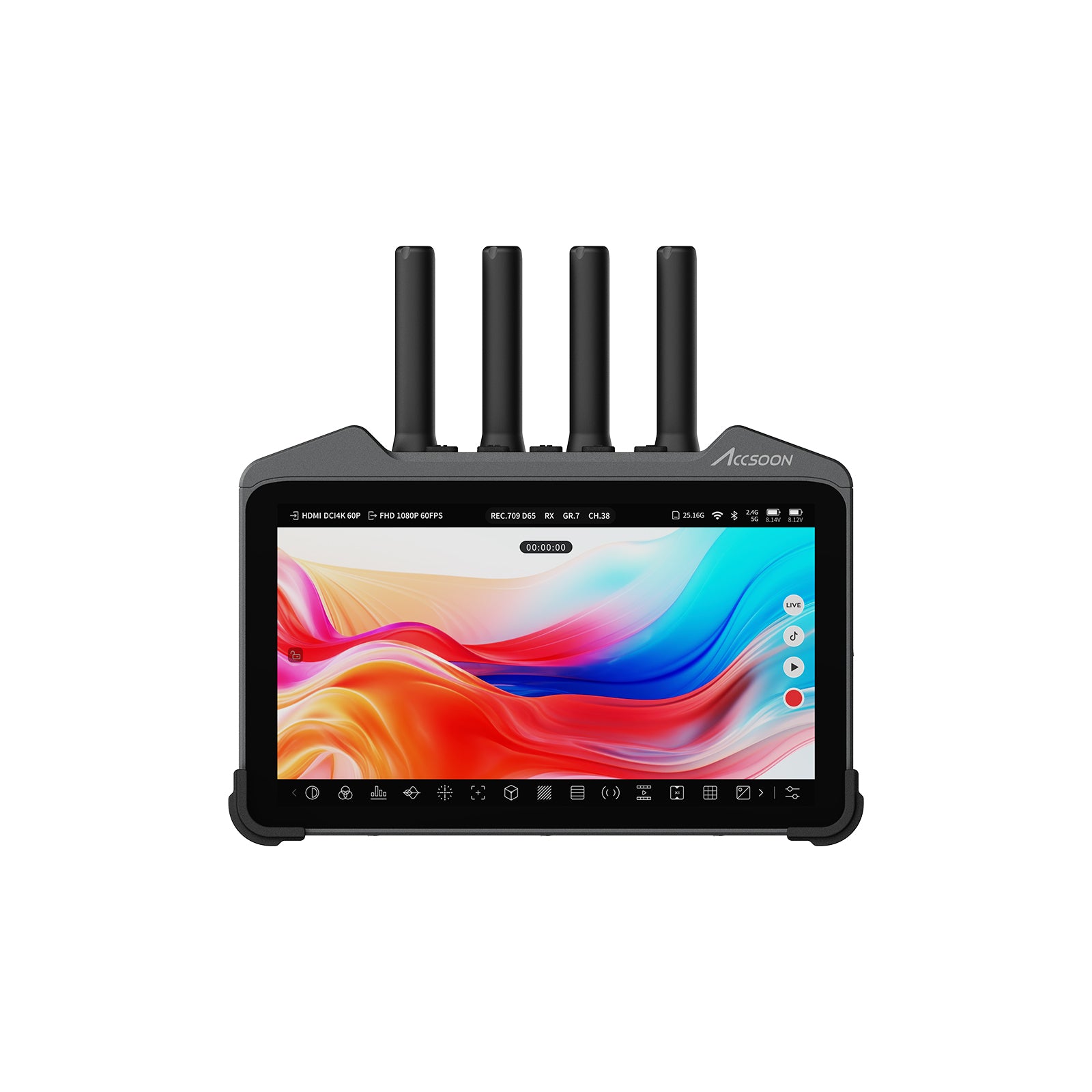 Accsoon CineView M7H 7in Smart HDMI Monitor with Wi-Fi Streaming