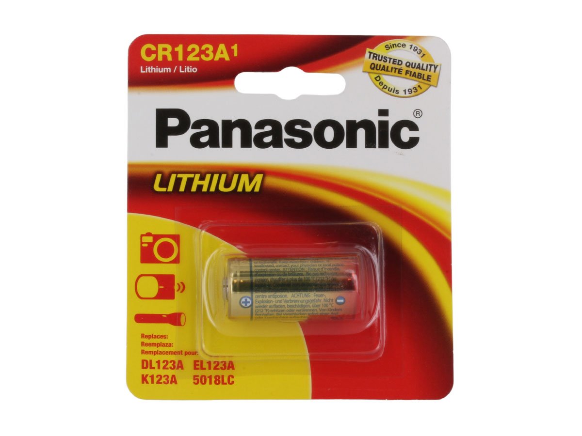 CR123A Lithium Battery (3V)