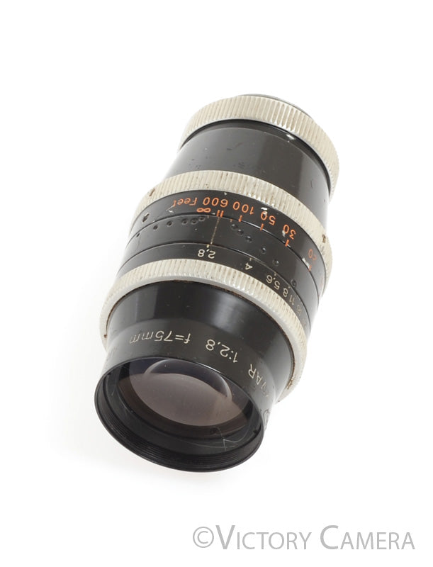 Kern Paillard Yvar 75mm f/2.8 AR