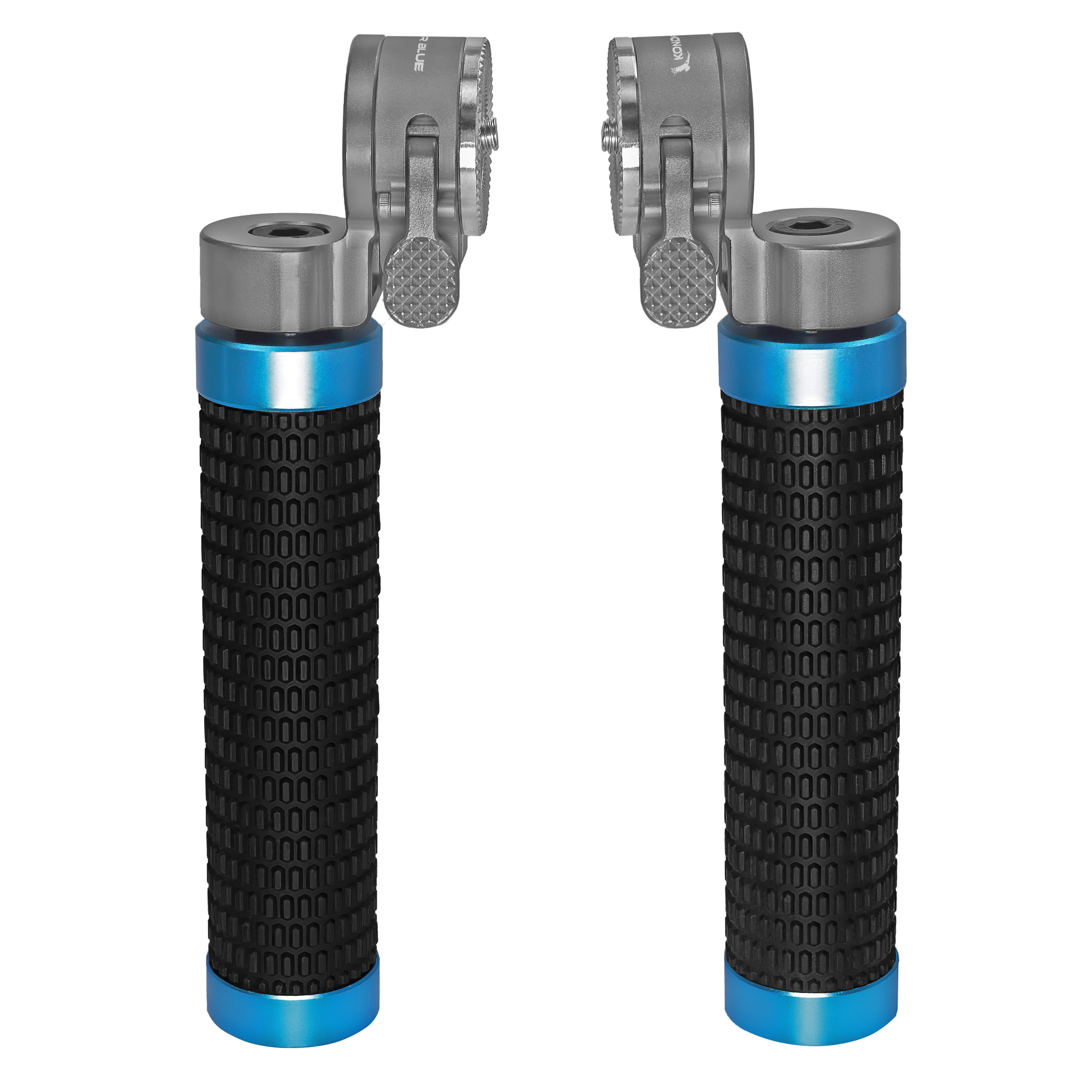 Kondor Blue Quick Release Rosette Hand Grip Set (Right + Left)