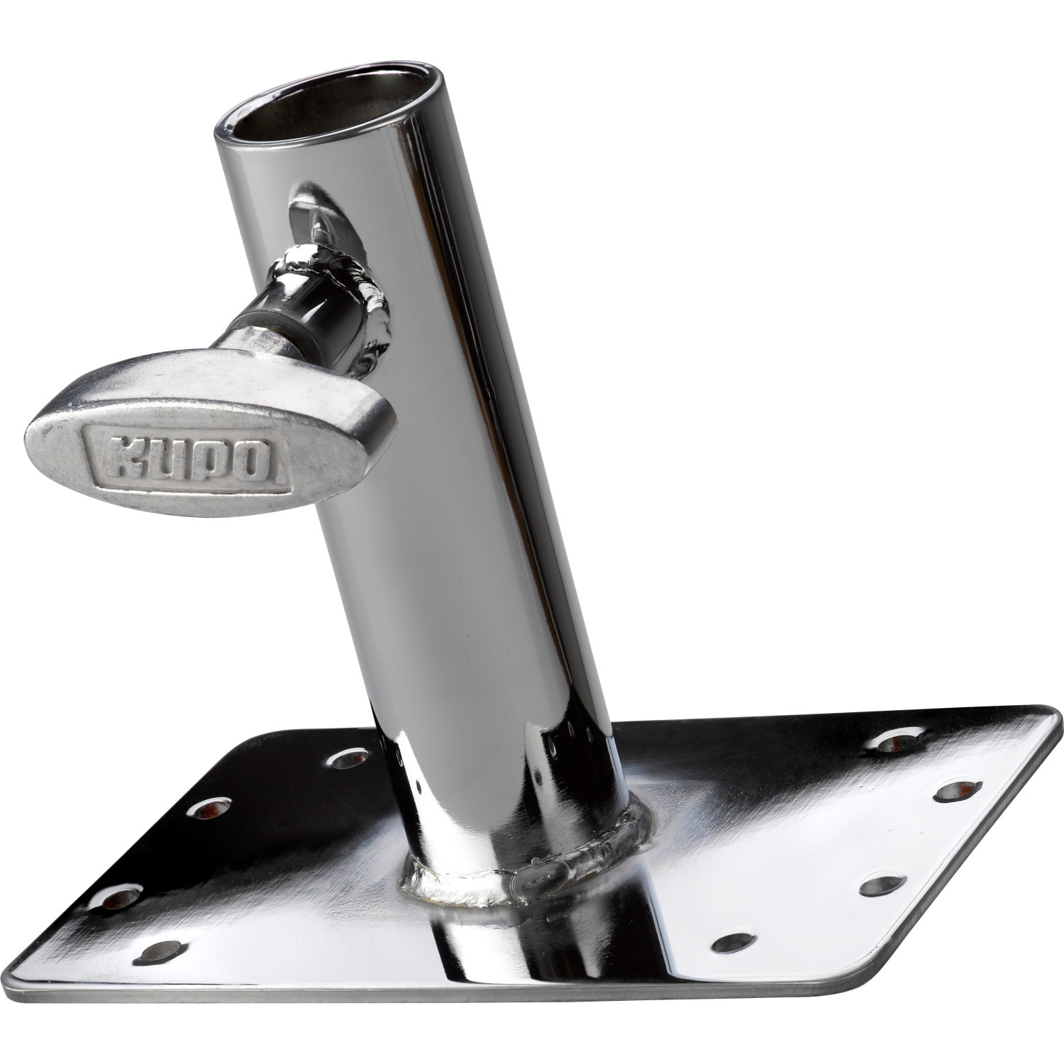 Kupo Junior 3in Wall Plate with Junior 1-1/8in Receiver
