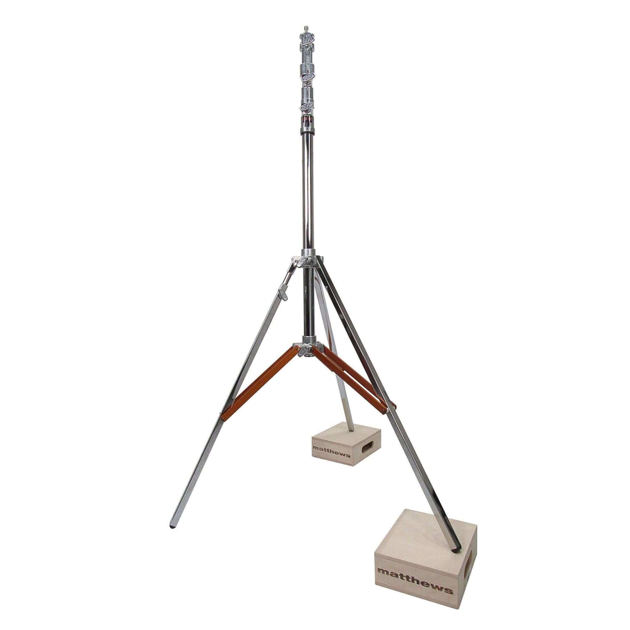 Matthews Double Riser Hollywood Combo Stand (Silver / 11.3ft) (1)