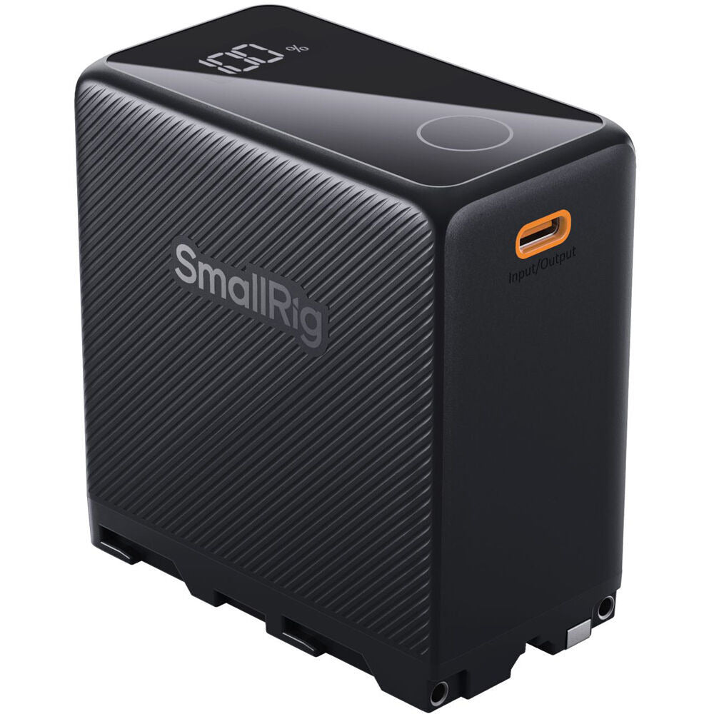 SmallRig NP-F970 USB-C Battery Kit with L-Series Adapter (Black)